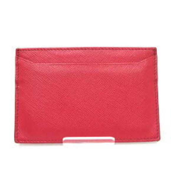 Prada Case Pass Leather Saffiano Pink - Picture 1 of 4